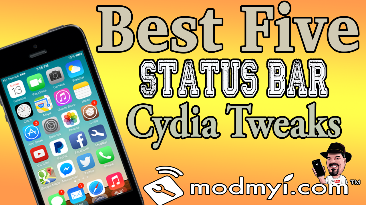 Five Best iOS 7 Cydia Tweaks For Status Bar iPhonecaptain iOS 10