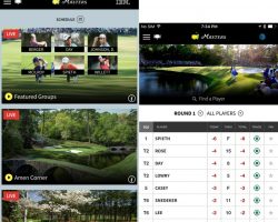 the masters tournament app